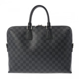 LOUIS VUITTON ルイヴィトン ダミエグラフィット ポルトドキュマンジュール PDJ ブラック N48224 メンズ ダミエグラフィットキャンバス ビジネスバッグ ABランク 中古 銀蔵