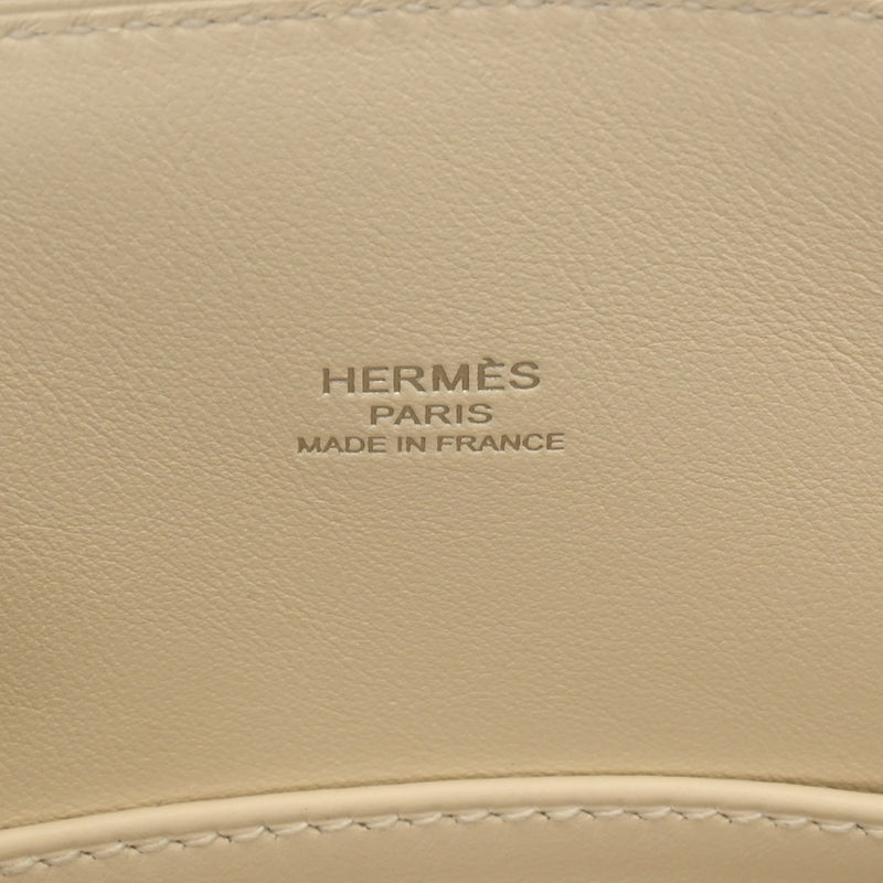 HERMES エルメス ボリード 1923 25 2WAY ジョーヌシトロン/ナタ/テールバテュー U刻印(2022年頃) レディース ヴォーエプソン ハンドバッグ 未使用 銀蔵