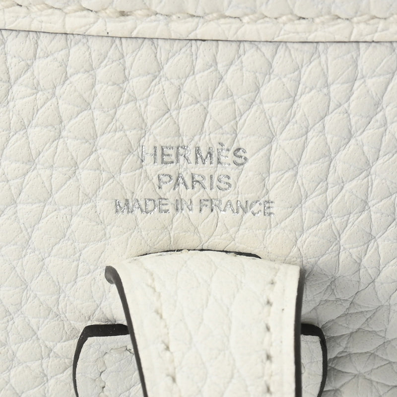 HERMES エルメス エブリン エヴリン TPM ニューホワイト W刻印(2024年頃) レディース トリヨンクレマンス ショルダーバッグ 新品 銀蔵