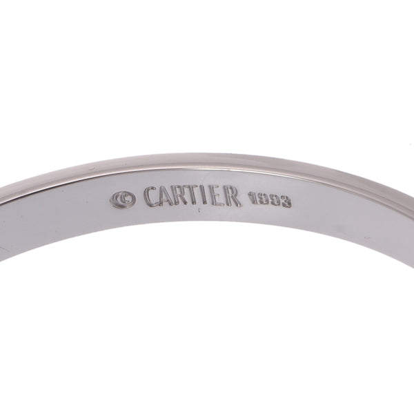 CARTIER カルティエ ラブブレスレット 旧型 #16 レディース K18ホワイトゴールド ブレスレット Aランク 中古 銀蔵