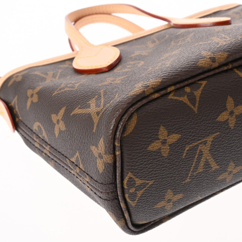 LOUIS VUITTON ルイヴィトン モノグラム ネヴァーフル BB 2WAY ブラウン M46705 レディース モノグラムキャンバス ハンドバッグ 未使用 銀蔵