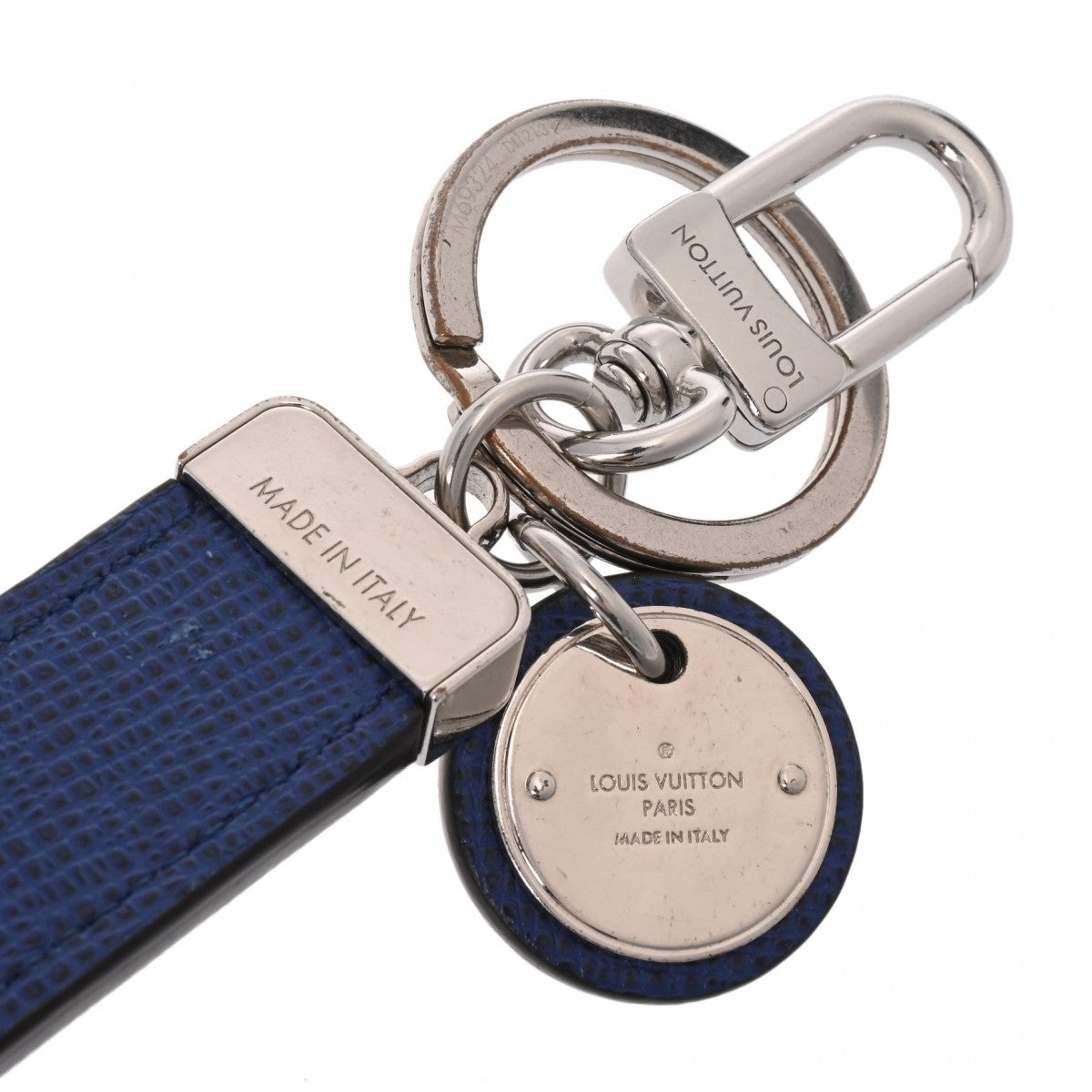 ルイヴィトン シルバー キーホルダー M69324 LOUIS VUITTON（ルイ・ヴィトン） キーリング ポルトクレ ネオ LV