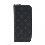 LOUIS VUITTON ルイヴィトン モノグラムエクリプス ジッピーウォレットヴェルティカル 黒/グレー M62295 メンズ モノグラムエクリプス 長財布 未使用 銀蔵