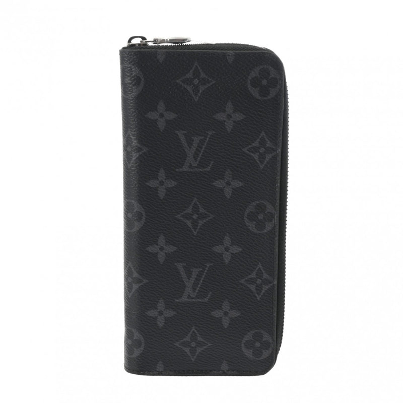 LOUIS VUITTON ルイヴィトン モノグラムエクリプス ジッピーウォレットヴェルティカル 黒/グレー M62295 メンズ モノグラムエクリプス 長財布 未使用 銀蔵