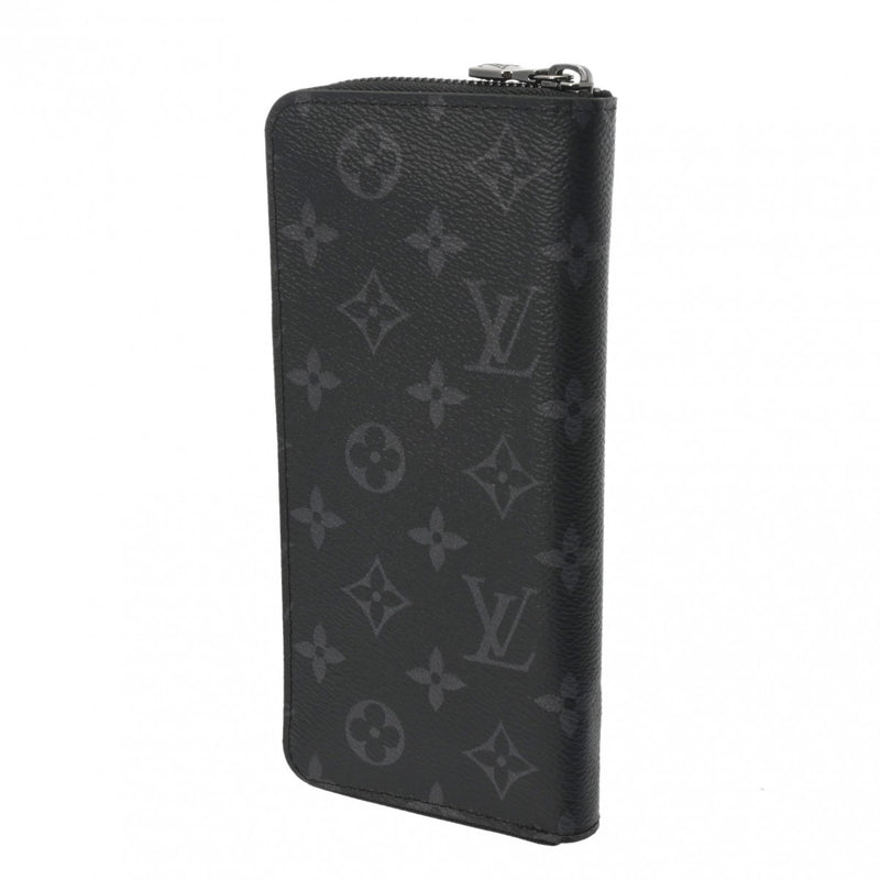 LOUIS VUITTON ルイヴィトン モノグラムエクリプス ジッピーウォレットヴェルティカル 黒/グレー M62295 メンズ モノグラムエクリプス 長財布 未使用 銀蔵