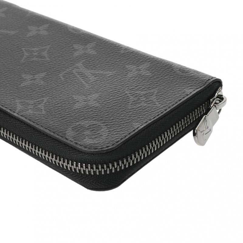 LOUIS VUITTON ルイヴィトン モノグラムエクリプス ジッピーウォレットヴェルティカル 黒/グレー M62295 メンズ モノグラムエクリプス 長財布 未使用 銀蔵