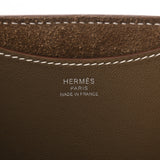 HERMES エルメス インザループ 18 エトゥープ - W刻印(2024年頃) レディース トリヨンクレマンス ヴォースイフト ハンドバッグ 新同 中古 銀蔵