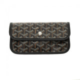 GOYARD ゴヤール サンルイ PM 黒/茶 ユニセックス PVC トートバッグ 新品 銀蔵