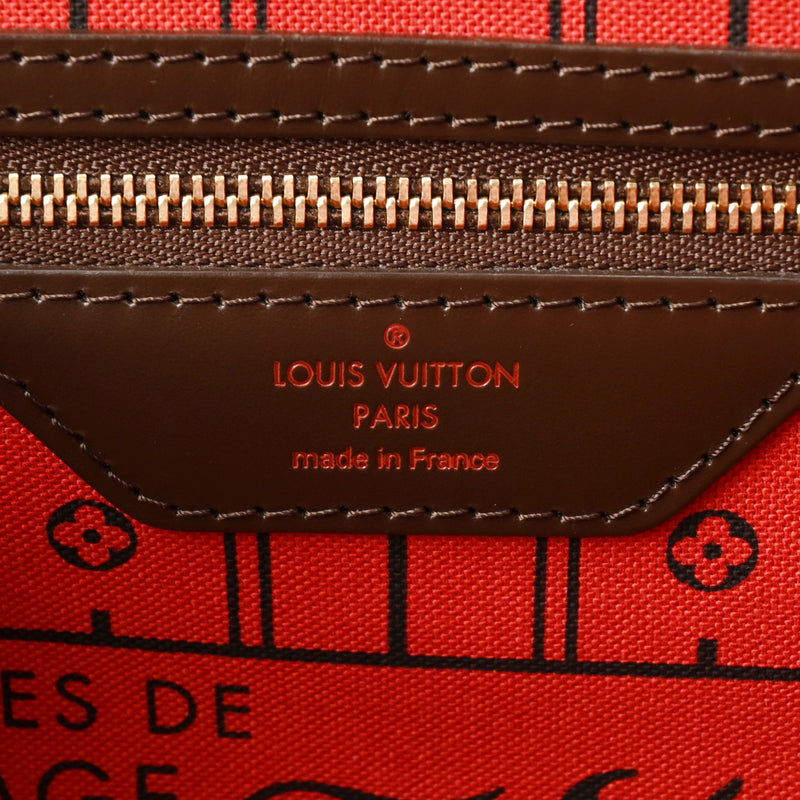 LOUIS VUITTON ルイヴィトン ダミエ ネヴァーフル MM 旧型 ブラウン N51105 レディース ダミエキャンバス トートバッグ ABランク 中古 銀蔵