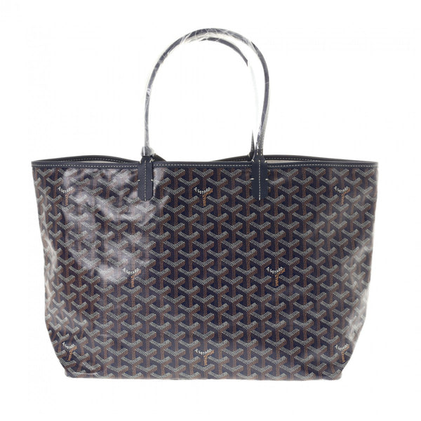 GOYARD ゴヤール サンルイ PM ネイビー ユニセックス PVC トートバッグ 新品 銀蔵