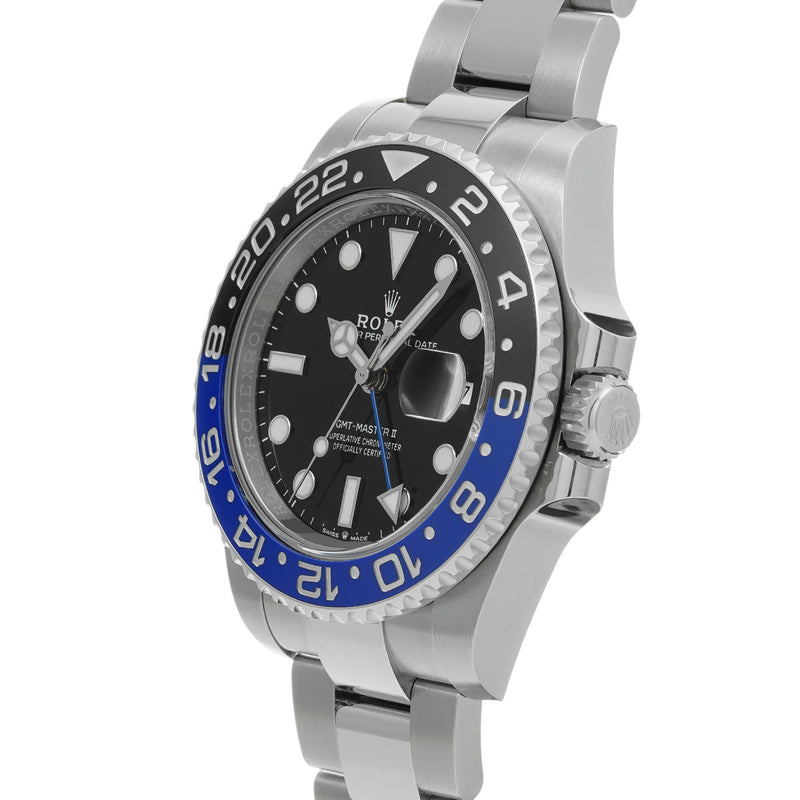 ロレックス GMTマスター2 126710BLNR ランダムシリアル ブラック メンズ 腕時計 自動巻き 中古 銀蔵