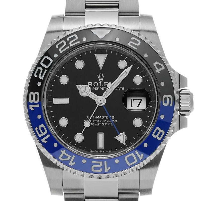 ロレックス GMTマスター2 126710BLNR ランダムシリアル ブラック メンズ 腕時計 自動巻き 中古 銀蔵