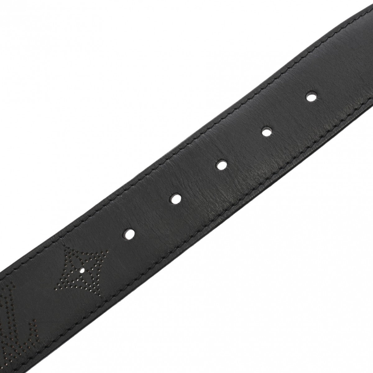 ルイヴィトンサンチュール ペルフォ サイズ90 43034 ブラック メンズ