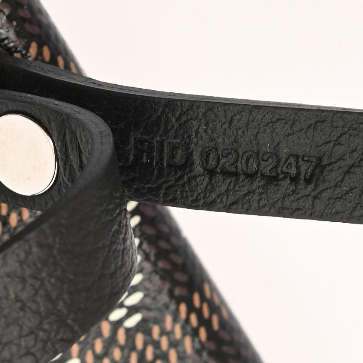 サンルイPM ブラック PVC×レザー トート ゴヤール サンルイ PM ブラック ユニセックス PVC トートバッグ GOYARD
