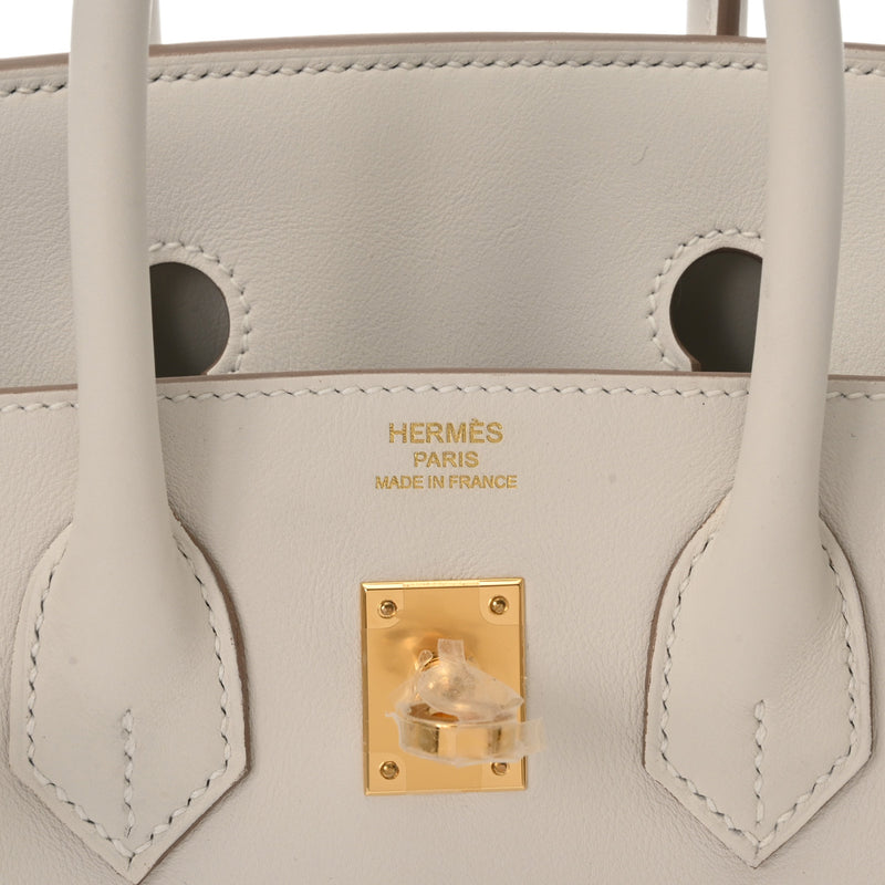 HERMES エルメス バーキン 25 内縫い グリペール W刻印(2024年頃) レディース スイフト ハンドバッグ 新同 中古 銀蔵