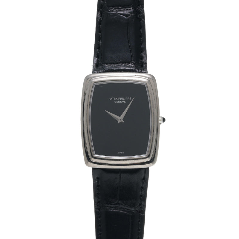 パテックフィリップ エリプス LM 3632G ブラック メンズ 腕時計 手巻き 中古 銀蔵