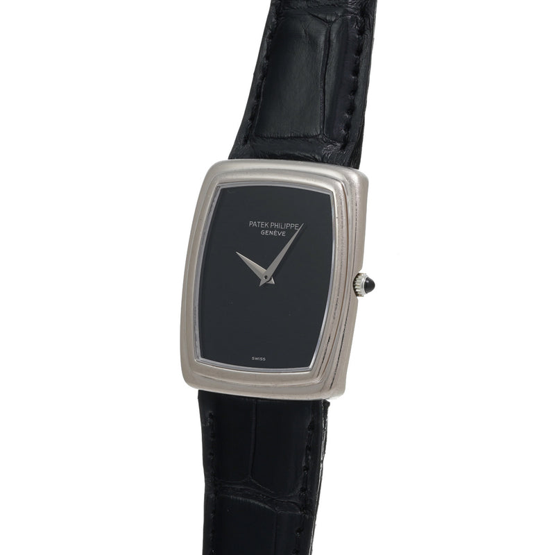 パテックフィリップ エリプス LM 3632G ブラック メンズ 腕時計 手巻き 中古 銀蔵