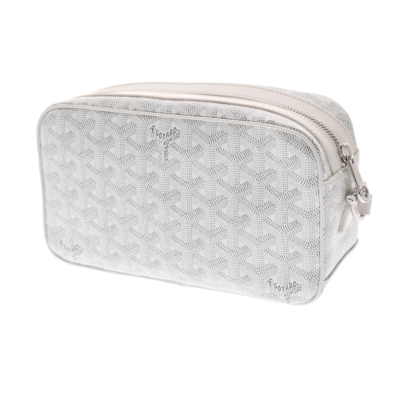 GOYARD ゴヤール カップヴェール PM ホワイト CAPVE2PMLTY50CL50P メンズ PVC/レザー ショルダーバッグ 新同 中古 銀蔵