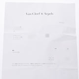 VAN CLEEF & ARPELS ヴァンクリーフ＆アーペル ヴィンテージアルハンブラ ゴールド/レッド レディース K18イエローゴールド YG カーネリアン ピアス Aランク 中古 銀蔵