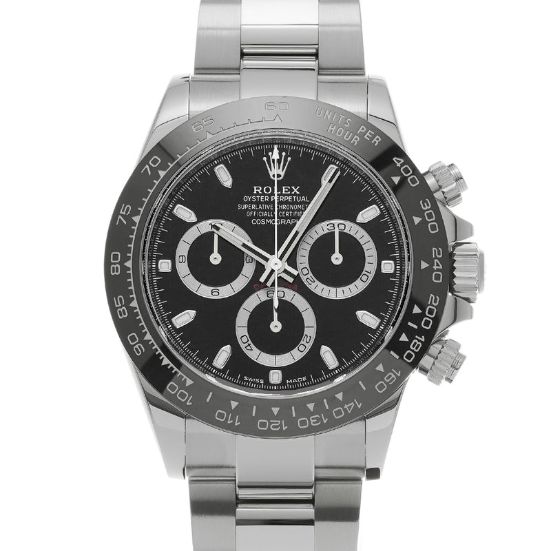 ロレックス コスモグラフ デイトナ 116500LN ランダムシリアル ブラック メンズ 腕時計 自動巻き 中古 銀蔵