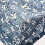 LOUIS VUITTON ルイヴィトン モノグラム オンザゴー MM 2WAYトート マリーヌ M59608 レディース モノグラムジャガードデニム ハンドバッグ Aランク 中古 銀蔵