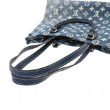 LOUIS VUITTON ルイヴィトン モノグラム オンザゴー MM 2WAYトート マリーヌ M59608 レディース モノグラムジャガードデニム ハンドバッグ Aランク 中古 銀蔵