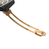 CHANEL シャネル カメリア ココマーク バレッタ 03年モデル ブラック レディース GP バレッタ Bランク 中古 銀蔵