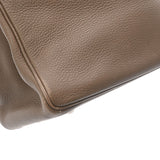 HERMES エルメス ヴィクトリア カバス 35 エトゥープ □K刻印(2007年頃) レディース トリヨンクレマンス ハンドバッグ Bランク 中古 銀蔵