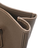 HERMES エルメス ヴィクトリア カバス 35 エトゥープ □K刻印(2007年頃) レディース トリヨンクレマンス ハンドバッグ Bランク 中古 銀蔵