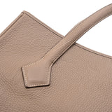 HERMES エルメス ヴィクトリア カバス 35 エトゥープ □K刻印(2007年頃) レディース トリヨンクレマンス ハンドバッグ Bランク 中古 銀蔵