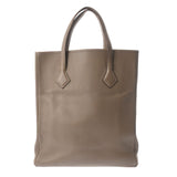 HERMES エルメス ヴィクトリア カバス 35 エトゥープ □K刻印(2007年頃) レディース トリヨンクレマンス ハンドバッグ Bランク 中古 銀蔵