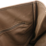 HERMES エルメス ヴィクトリア カバス 35 エトゥープ □K刻印(2007年頃) レディース トリヨンクレマンス ハンドバッグ Bランク 中古 銀蔵