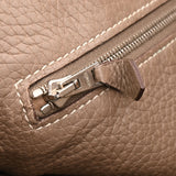 HERMES エルメス ヴィクトリア カバス 35 エトゥープ □K刻印(2007年頃) レディース トリヨンクレマンス ハンドバッグ Bランク 中古 銀蔵