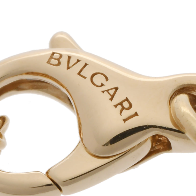 BVLGARI ブルガリ B-ZERO1 新型チェーン 352814 レディース K18イエローゴールド ネックレス Aランク 中古 銀蔵