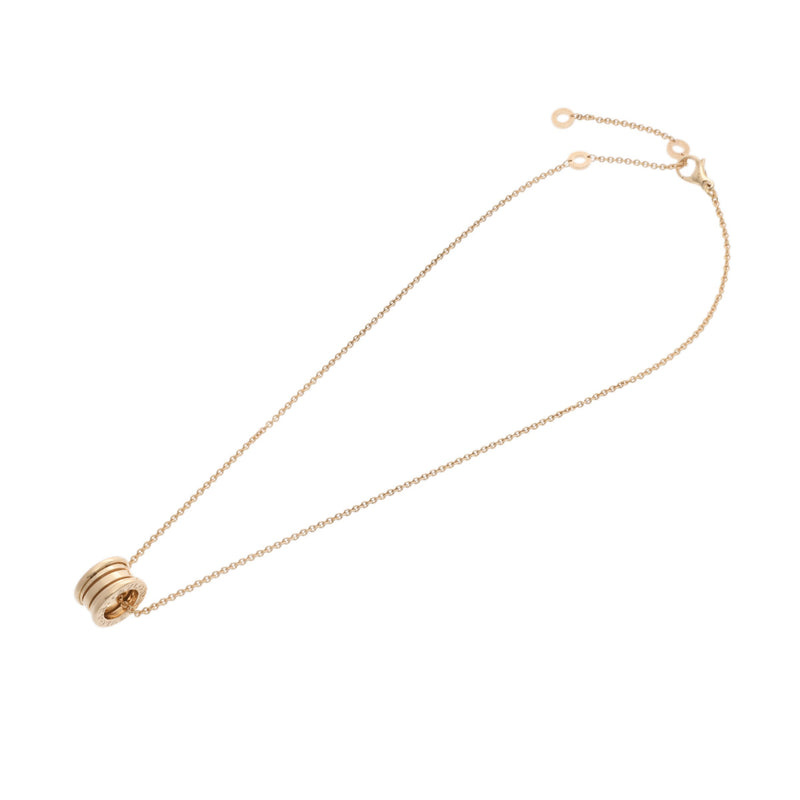 BVLGARI ブルガリ B-ZERO1 新型チェーン 352814 レディース K18イエローゴールド ネックレス Aランク 中古 銀蔵