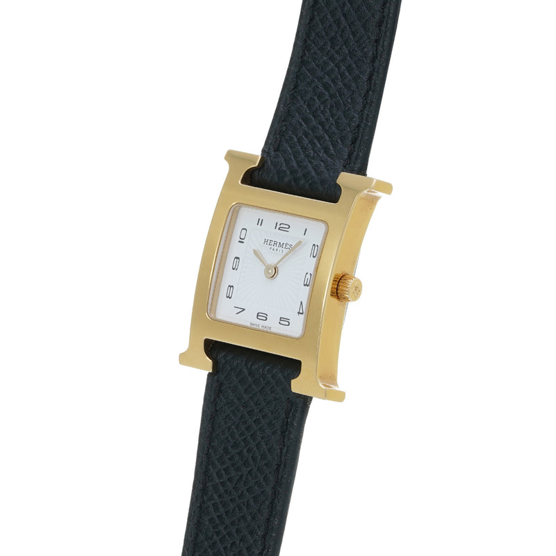 エルメス Hウォッチ HH1.201 ホワイト レディース 腕時計 クォーツ 中古 銀蔵