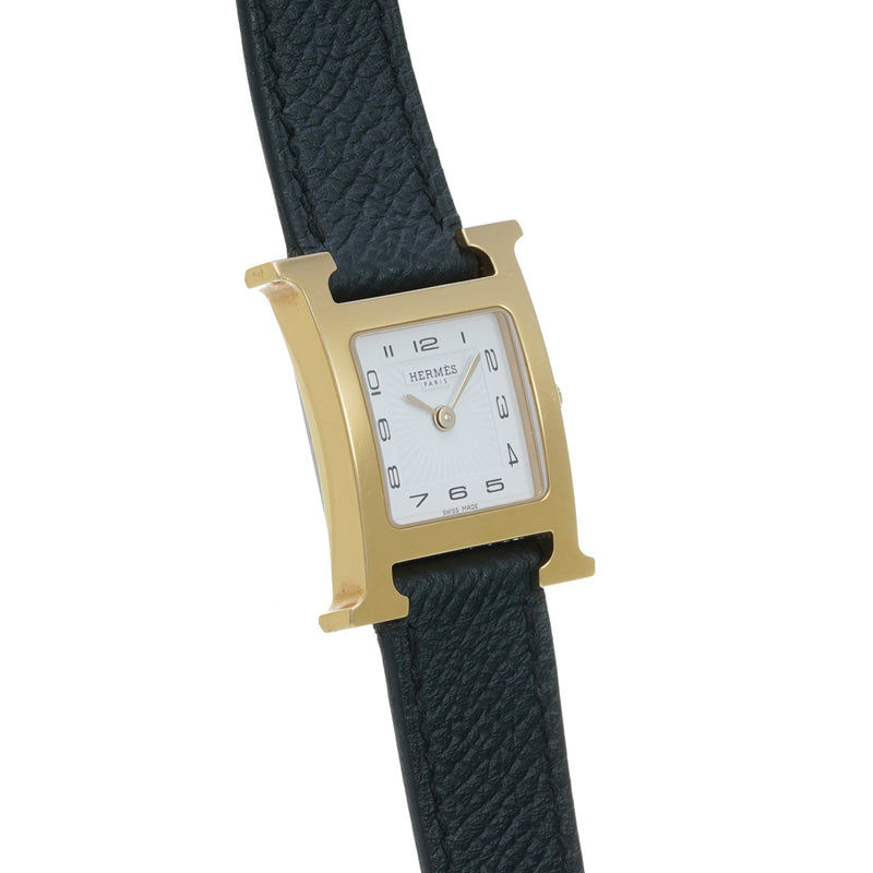 エルメス Hウォッチ HH1.201 ホワイト レディース 腕時計 クォーツ 中古 銀蔵