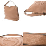 GUCCI グッチ GGソーホー 2WAY ショルダーバッグ ピンクベージュ 536194 レディース レザー ショルダーバッグ Bランク 中古 銀蔵