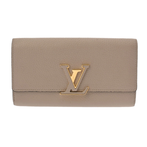 【6dc2338】ルイヴィトン 長財布 トリヨン ポルトフォイユカプシーヌ M61249 ガレ【中古】レディース LOUIS VUITTON（ルイ・ヴィトン） 【6dc2338】ルイヴィトン 長財布