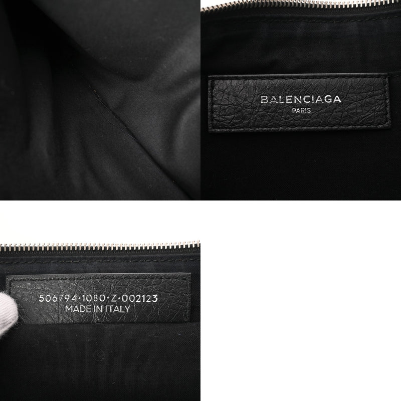 BALENCIAGA バレンシアガ クラッチバッグ ブラック 506794 メンズ カーフ クラッチバッグ ABランク 中古 銀蔵