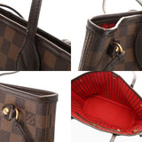 LOUIS VUITTON ルイヴィトン ダミエ ネヴァーフル PM ブラウン N41359 レディース ダミエキャンバス ハンドバッグ ABランク 中古 銀蔵