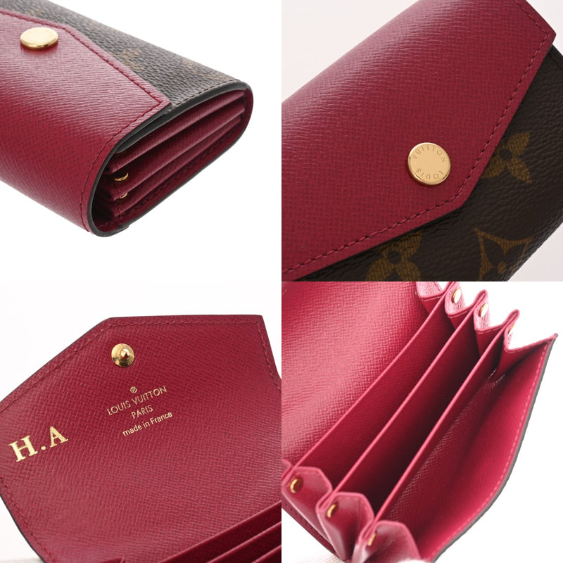 LOUIS VUITTON ルイヴィトン モノグラム ミュルティカルトサラ フューシャ M61273 ユニセックス モノグラムキャンバス 名刺入れ Aランク 中古 銀蔵
