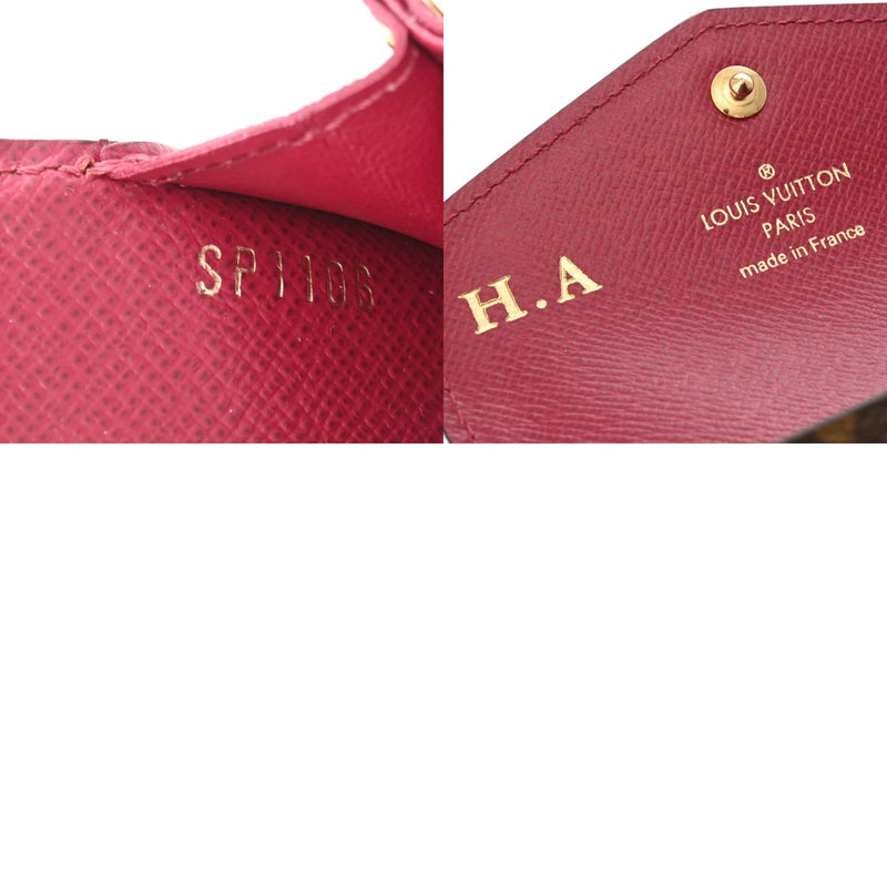 LOUIS VUITTON ルイヴィトン モノグラム ミュルティカルトサラ フューシャ M61273 ユニセックス モノグラムキャンバス 名刺入れ Aランク 中古 銀蔵
