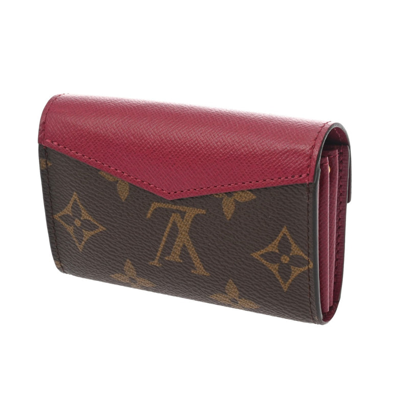 LOUIS VUITTON ルイヴィトン モノグラム ミュルティカルトサラ フューシャ M61273 ユニセックス モノグラムキャンバス 名刺入れ Aランク 中古 銀蔵