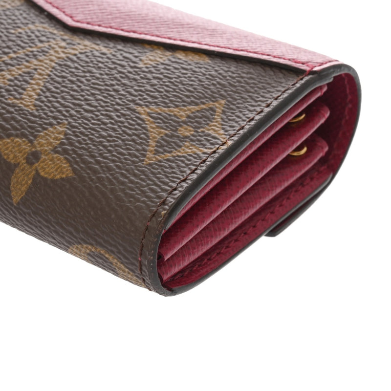 LOUIS VUITTON ルイヴィトン モノグラム ミュルティカルトサラ フューシャ M61273 ユニセックス モノグラムキャンバス 名刺入れ Aランク 中古 銀蔵