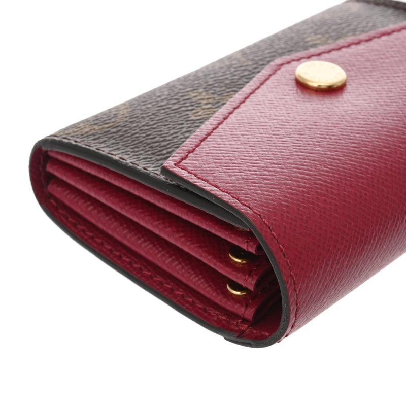 LOUIS VUITTON ルイヴィトン モノグラム ミュルティカルトサラ フューシャ M61273 ユニセックス モノグラムキャンバス 名刺入れ Aランク 中古 銀蔵