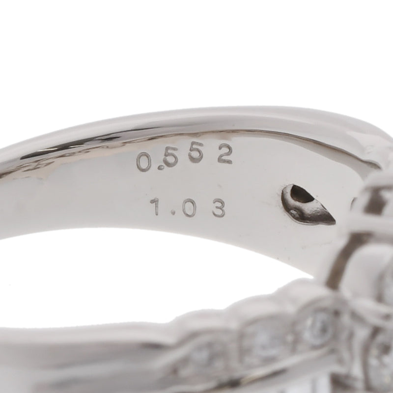 no brand ノーブランド ダイヤ 0.552ct LY-VVS2 ダイヤ1.03ct  PT900 14.5号 レディース Pt900プラチナ リング・指輪 Aランク 中古 銀蔵