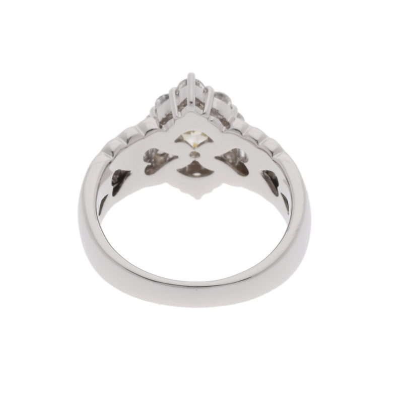 no brand ノーブランド ダイヤ 0.552ct LY-VVS2 ダイヤ1.03ct  PT900 14.5号 レディース Pt900プラチナ リング・指輪 Aランク 中古 銀蔵