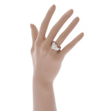 no brand ノーブランド ダイヤ 0.552ct LY-VVS2 ダイヤ1.03ct  PT900 14.5号 レディース Pt900プラチナ リング・指輪 Aランク 中古 銀蔵