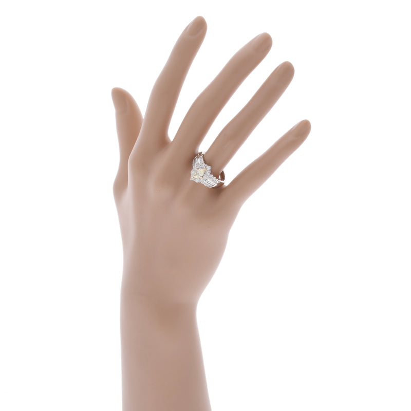 no brand ノーブランド ダイヤ 0.552ct LY-VVS2 ダイヤ1.03ct  PT900 14.5号 レディース Pt900プラチナ リング・指輪 Aランク 中古 銀蔵